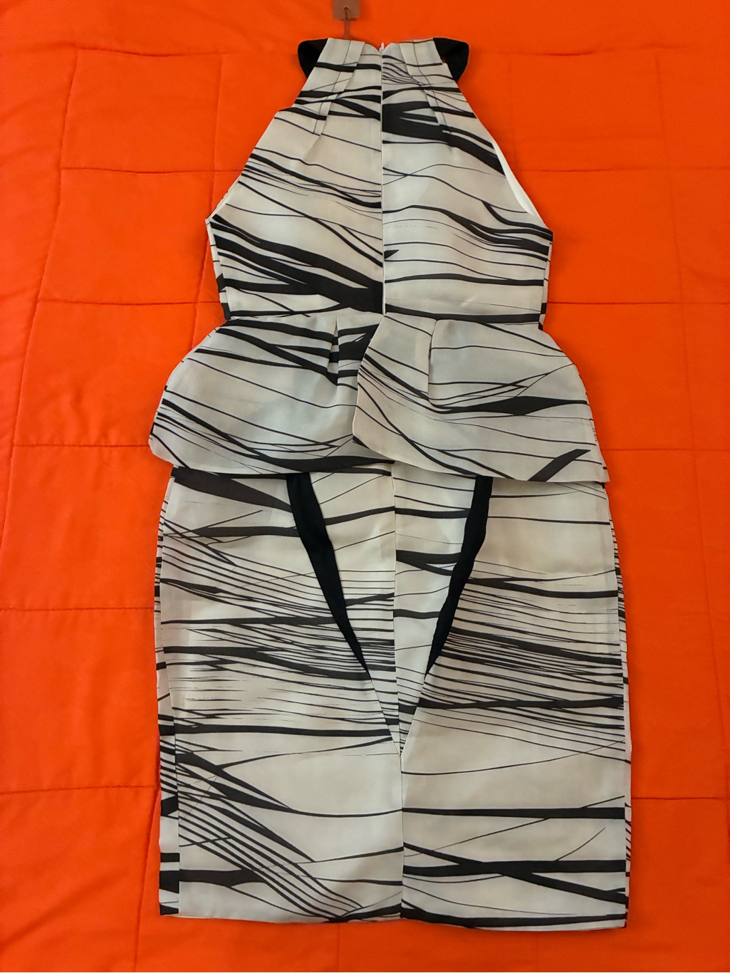 Manning Cartell Dress Womens 8 Irregular Stripe Silk Organdy Dress — image 2 of 7